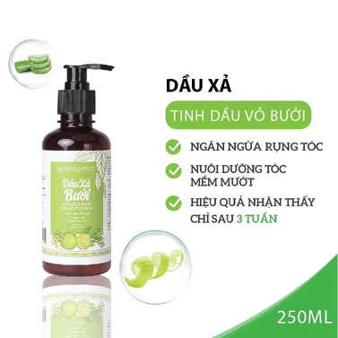 DẦU XẢ BƯỞI NUÔI DƯỠNG TÓC MỀM MƯỢT, PHỤC HỒI TÓC HƯ TỔN – MILAGANICS, My Pham Nganh Toc