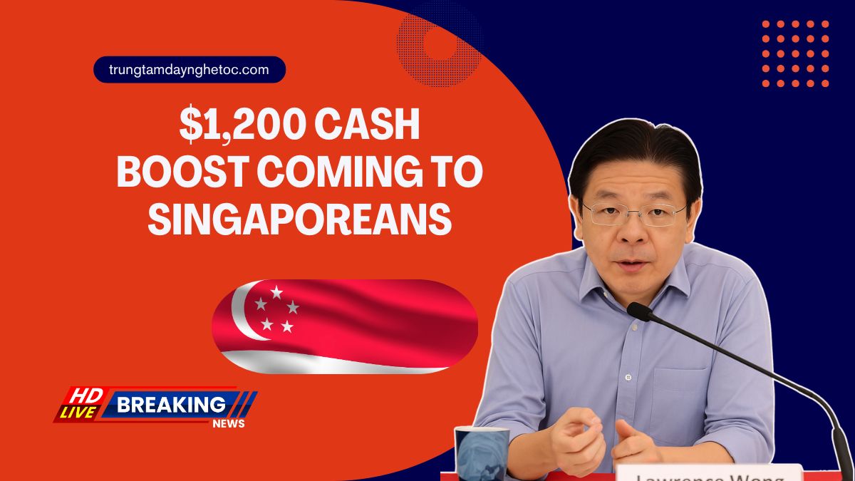 $1,200 Cash Boost Coming To Singaporeans – Check Eligibility And Payment Schedule
