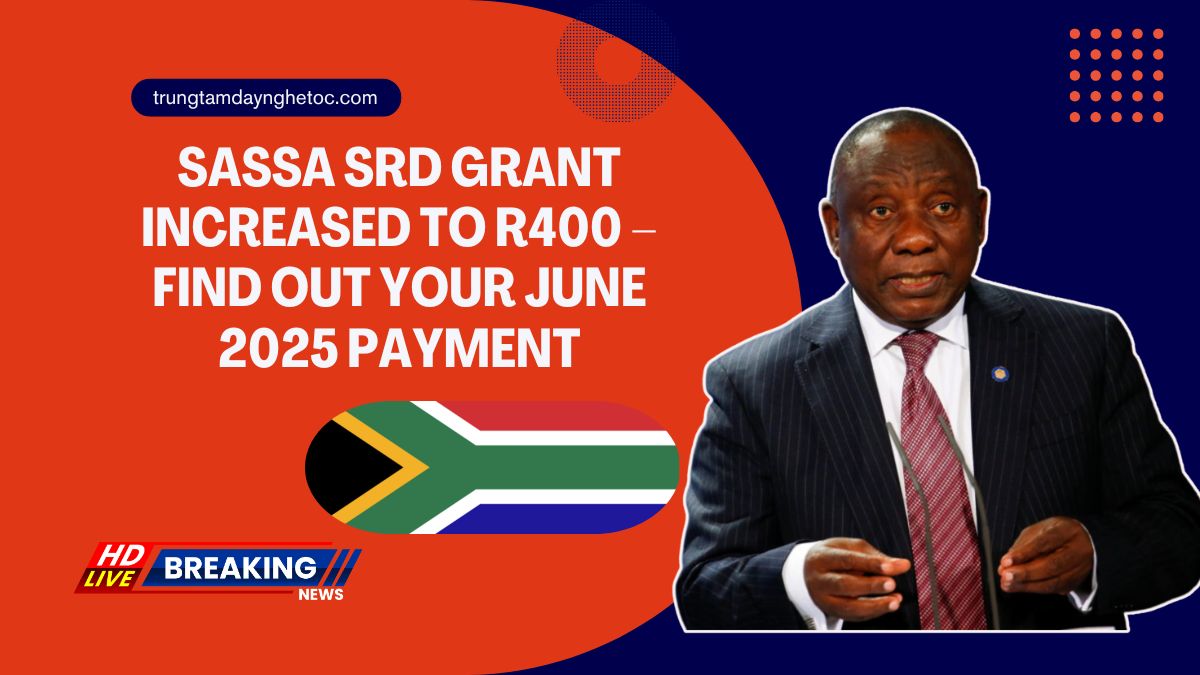 SASSA SRD Grant Increased To R400 – Find Out Your June 2025 Payment Date & Status Now!