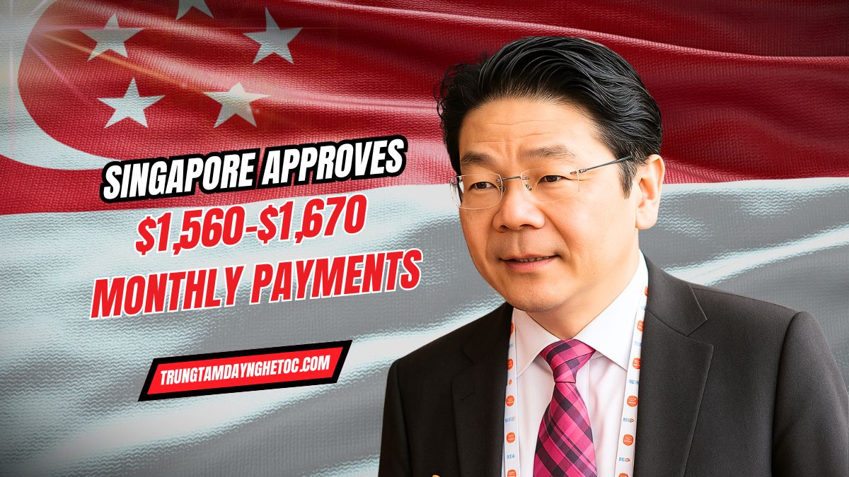 Singapore Approves $1,560–$1,670 Monthly Payments – See Who Qualifies and When You’ll Get Paid