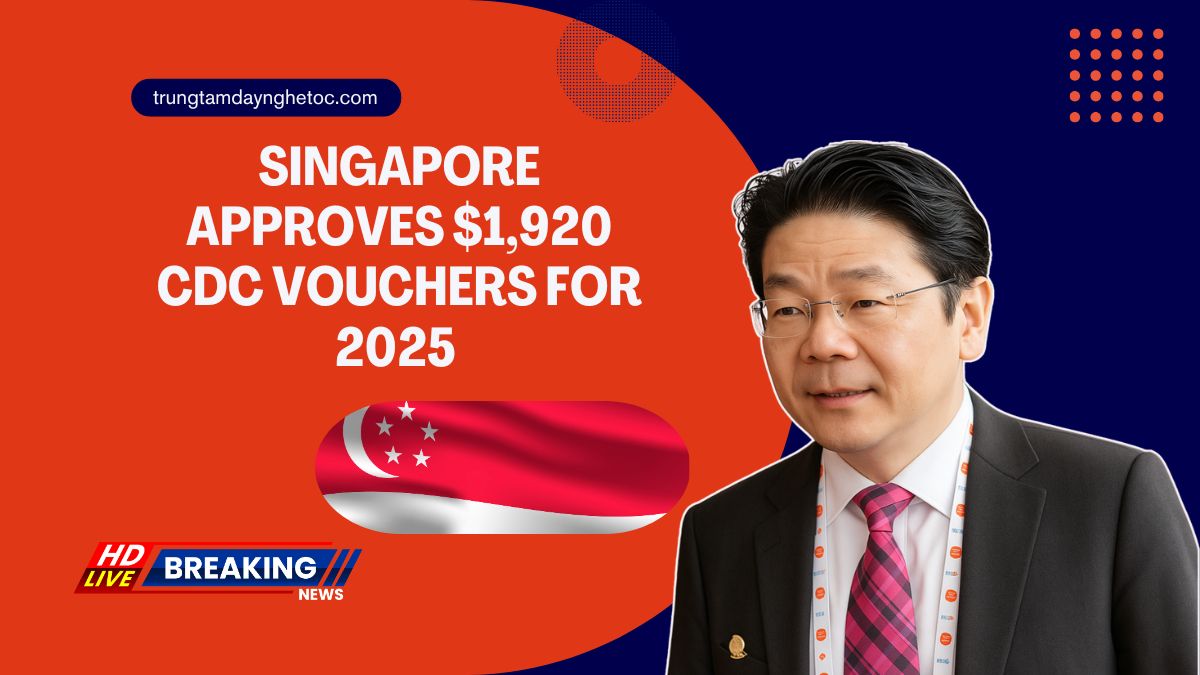 Singapore Approves $1,920 CDC Vouchers For 2025 – Are You Eligible For The Full Amount?